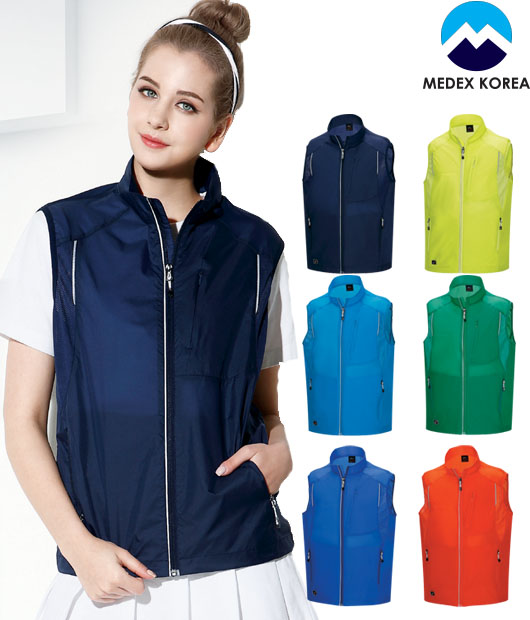 메덱스 초경량 조끼/단체조끼/행사조끼/글씨 로고 인쇄/MC 82