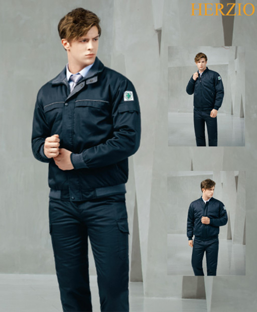 헤르지오 HZ-65,37,38 [단체근무복,단체작업복,동계작업복,동계근무복] / 네이비