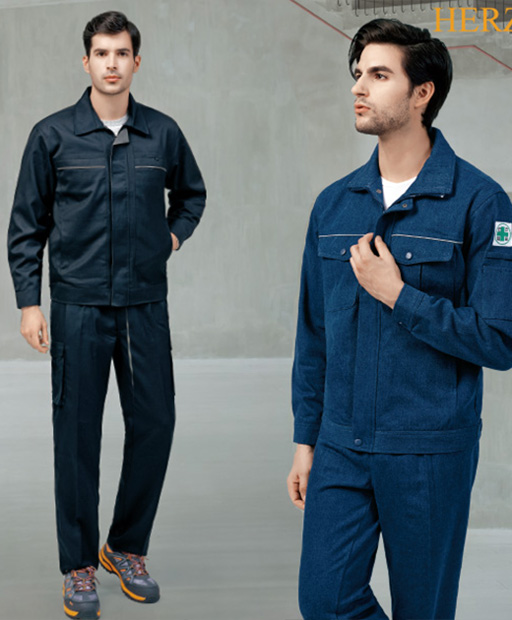 헤르지오 HZ-110,150 [세트판매][단체근무복,단체작업복,동계작업복,동계근무복] / 네이비,블루진