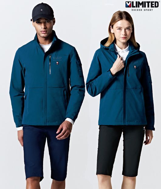 엠리밋 안감 자켓 / 271B9 / 청록색