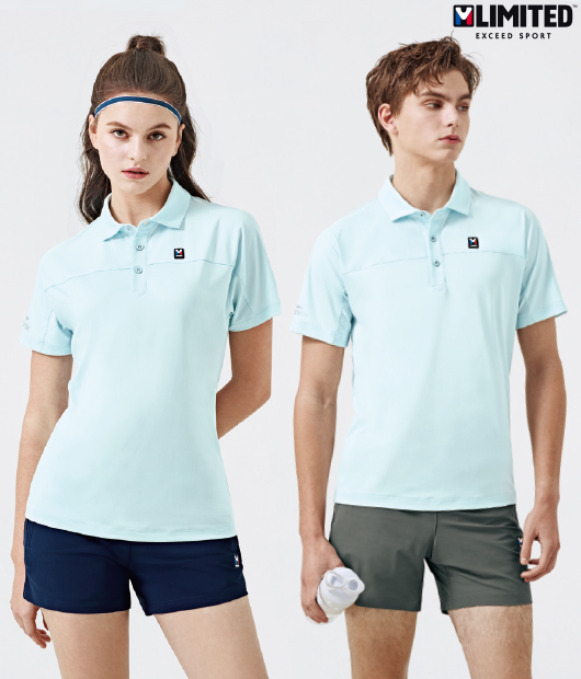 엠리밋 스판 반팔 카라티셔츠 / 32142 / 민트